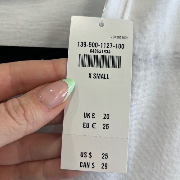 Abercrombie white tee - Picture 3 of 3